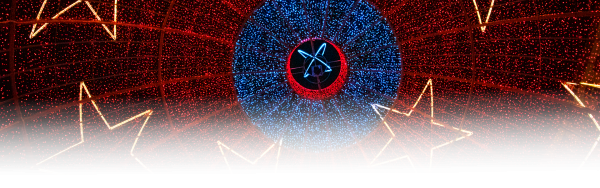 Giant visitable Christmas ball